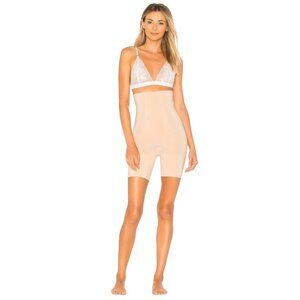 SPANX SPANXsculpt OnCore High-Waisted Mid-Thigh Short in Soft Nude Large Womens
